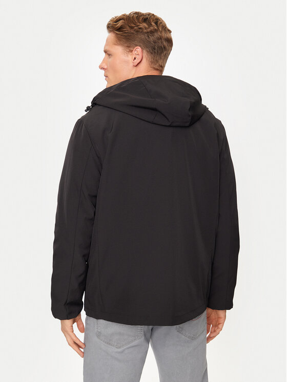 Brave Soul Brave Soul Übergangsjacke MJK-ROBBINS Schwarz Regular Fit