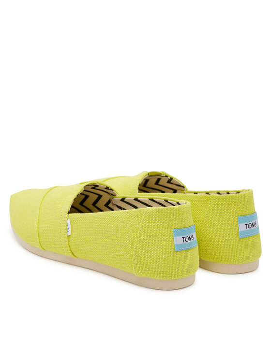 Toms Toms Туфлі Alpargata Classic 10021937 Зелений