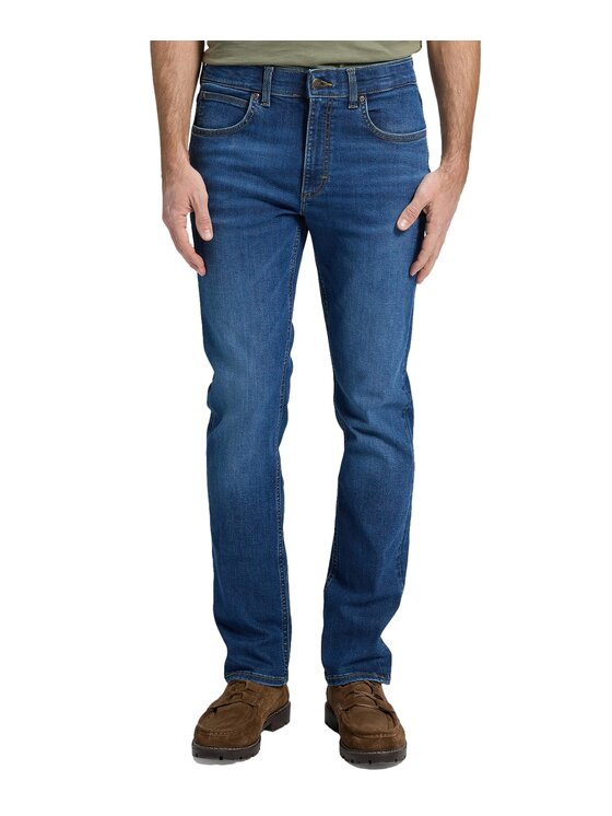 Lee Lee Jeansy 112376377 Niebieski Regular Fit