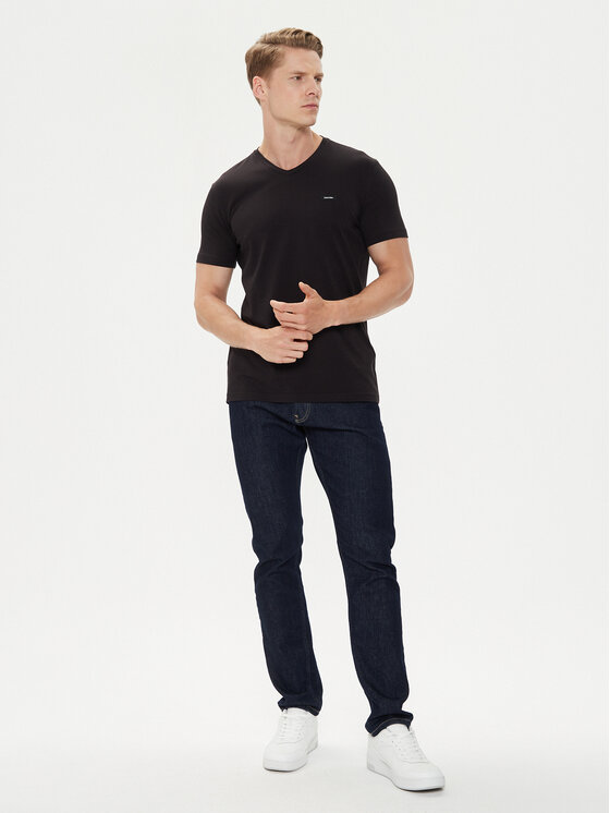 Calvin Klein Calvin Klein Majica K10K113492 Črna Regular Fit