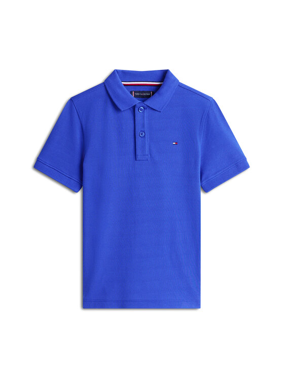 Tommy Hilfiger Tommy Hilfiger Polo marškinėliai Flag KB0KB09103 Mėlyna Regular Fit