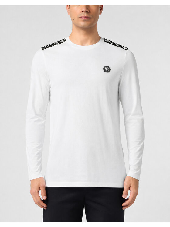 PHILIPP PLEIN PHILIPP PLEIN T-Shirt 32814 Bílá Regular Fit