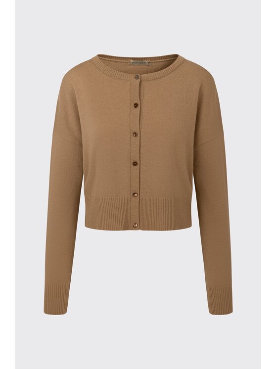 MARI PRETI MARI PRETI Cardigan Willow Marrone Regular Fit