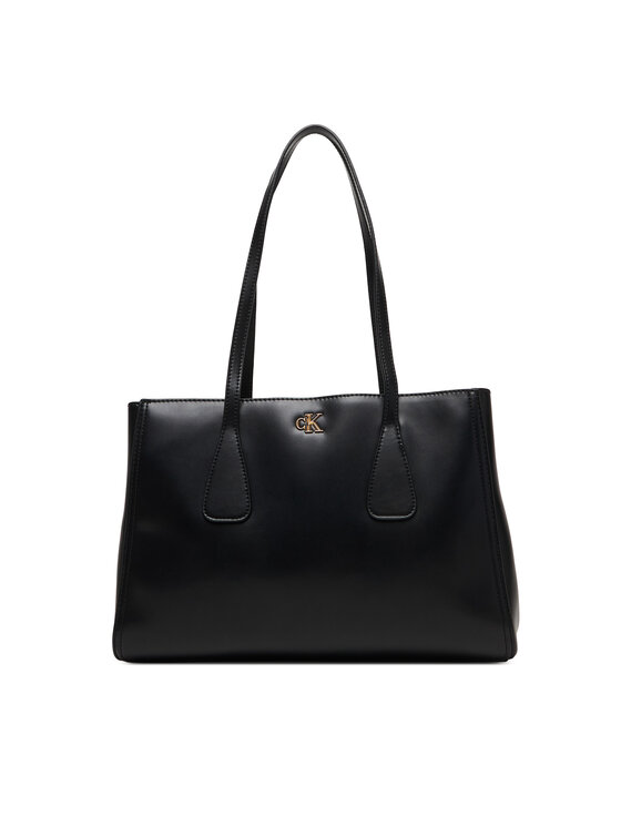 Calvin Klein Calvin Klein Kabelka Ck Medium Work Tote LV04F3442G Černá