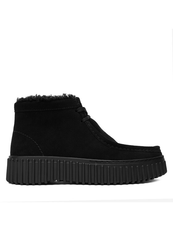Clarks Clarks Μποτάκια Torhill Moss 26182916 Μαύρο