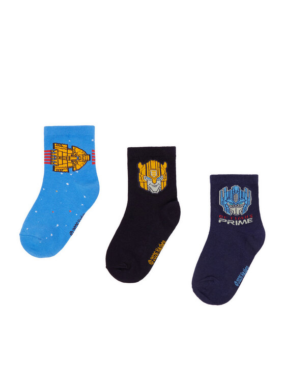 TRANSFORMERS TRANSFORMERS Garās zeķes CEO-ACCCS-SS26-234TF(3-PACK) Daudzkrāsains