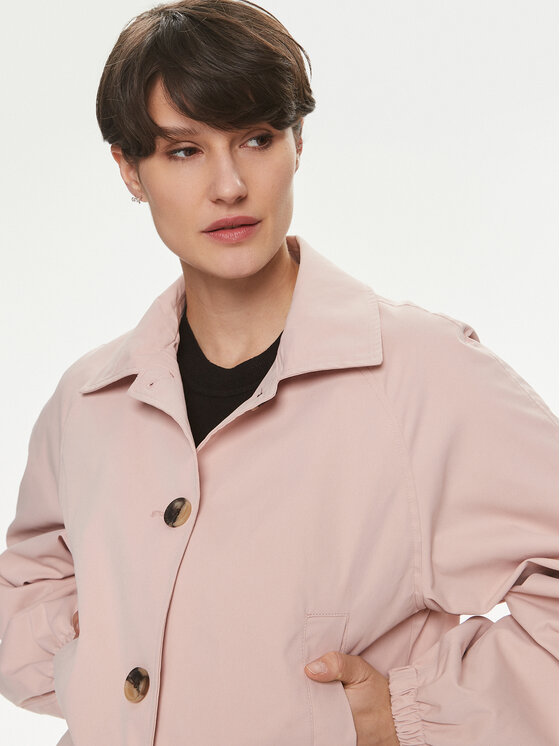 ONLY ONLY Átmeneti kabát Eja Orchid 15308910 Rózsaszín Regular Fit
