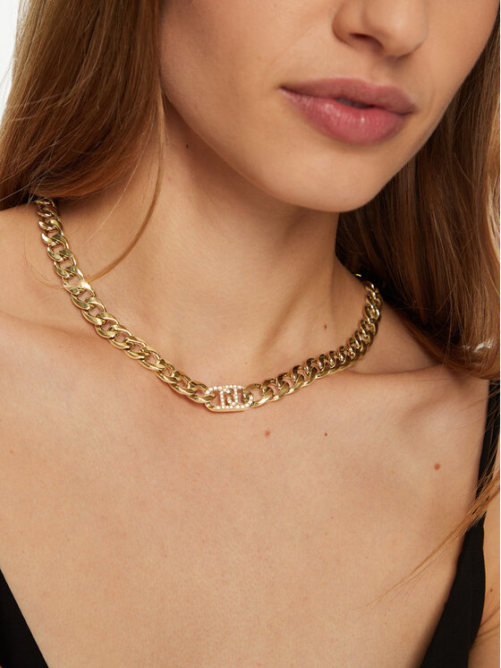 Liu Jo Liu Jo Choker LJ2641 Złoty