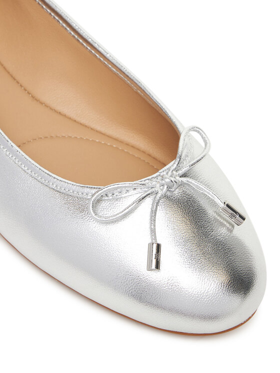 LAUREN RALPH LAUREN LAUREN RALPH LAUREN Baleríny Jayna 802978836001 Stříbrná