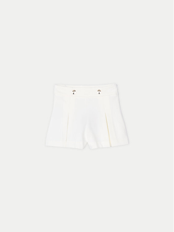 Mayoral Mayoral Pantaloncini di tessuto 3201 Écru Regular Fit