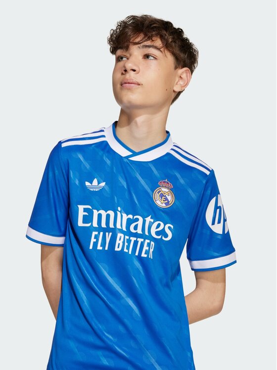 adidas adidas Koszulka techniczna Real Madrid 25/26 Third Jersey Błękitny Regular Fit