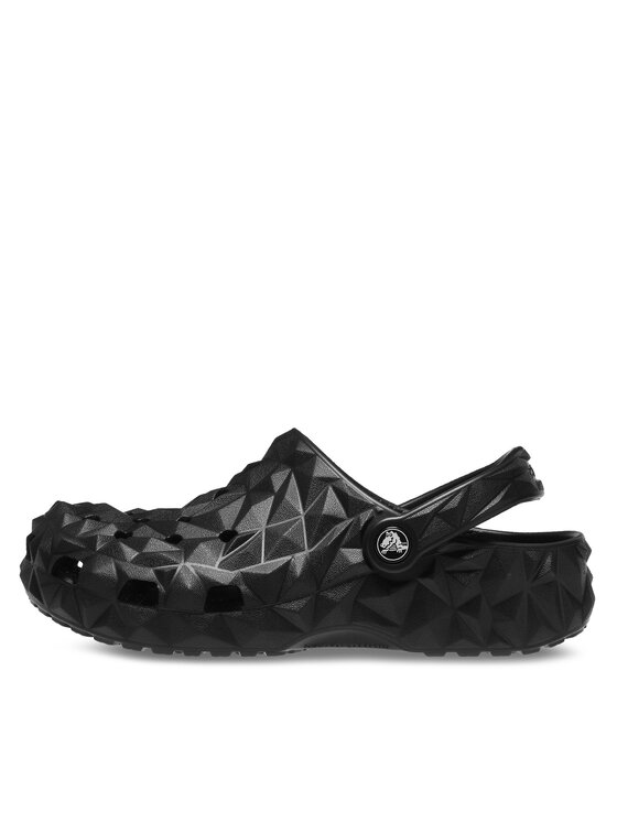 Crocs Crocs Чехли Classic Geometric Clog 209563 Черен