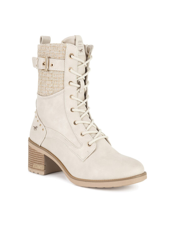 Mustang Mustang Stiefeletten 1441-507-243 Weiß