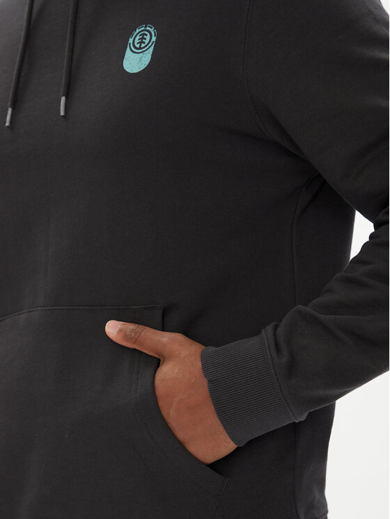 Element Element Μπλούζα ELYSF00273 Μαύρο Regular Fit
