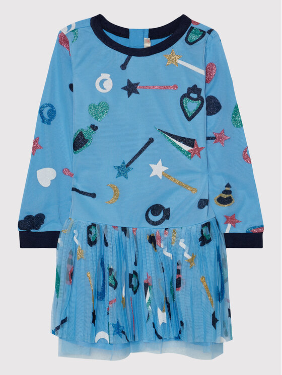 Billieblush Elegantiška suknelė U12683 Mėlyna Regular Fit