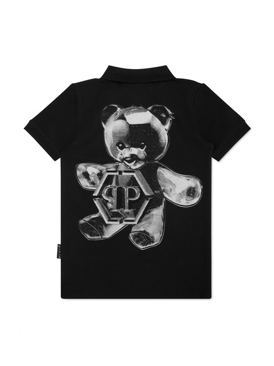PHILIPP PLEIN PHILIPP PLEIN Polo 19739 Nero Slim Fit