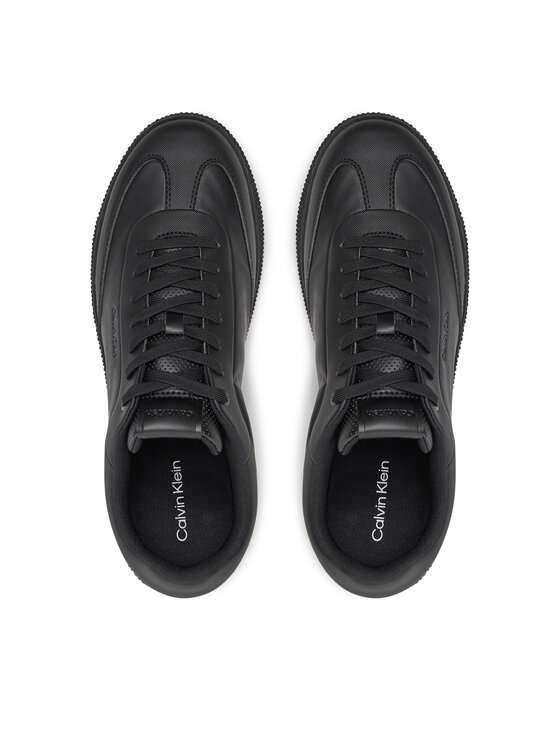 Calvin Klein Calvin Klein Tenisice Low Top Lace Up Lth HM0HM01790 Crna