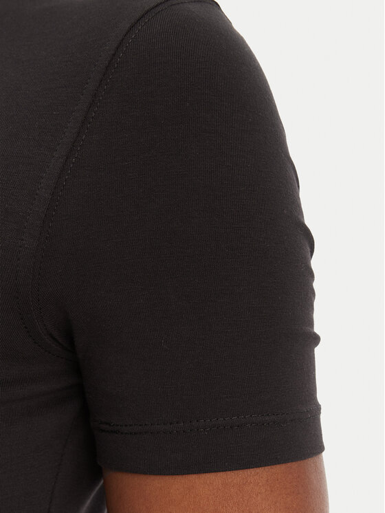 Versace Jeans Couture Versace Jeans Couture Футболка 80HAHE01 CJ02E Чорний Slim Fit