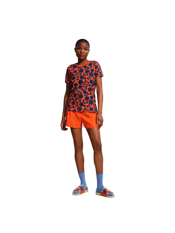 Regatta Regatta T-Shirt Orla Kiely Pomarańczowy Flora Fit