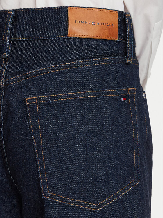 Tommy Hilfiger Tommy Hilfiger Džinsai Indie WW0WW48567 Tamsiai mėlyna Wide Leg