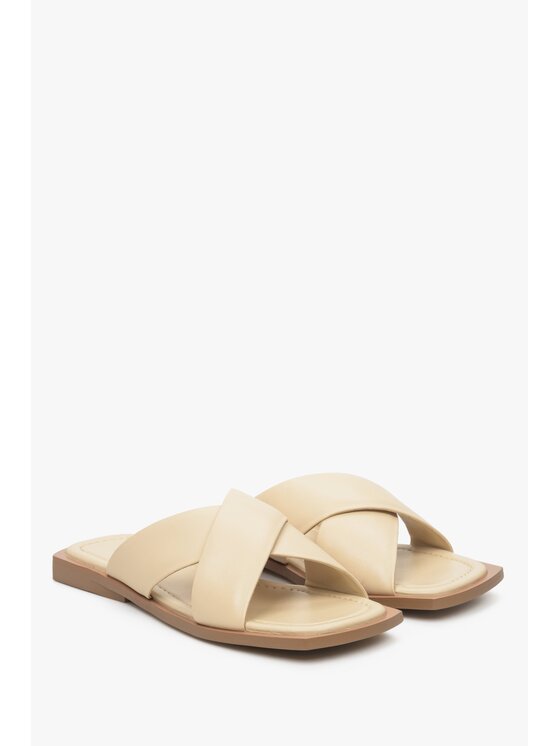 Estro Estro Ciabatte ER00113392 Beige