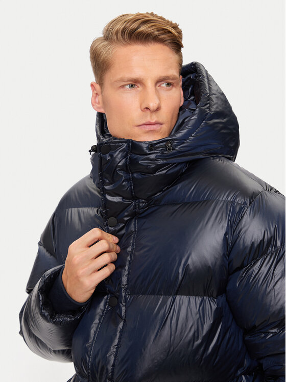EA7 Emporio Armani EA7 Emporio Armani Pehelykabát 6DPB31 PN2MZ 1562 Sötétkék Regular Fit