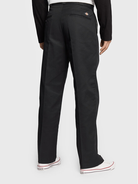 Dickies Dickies Текстилни панталони 874 Work DK0A4XK6BLK Черен Original Fit