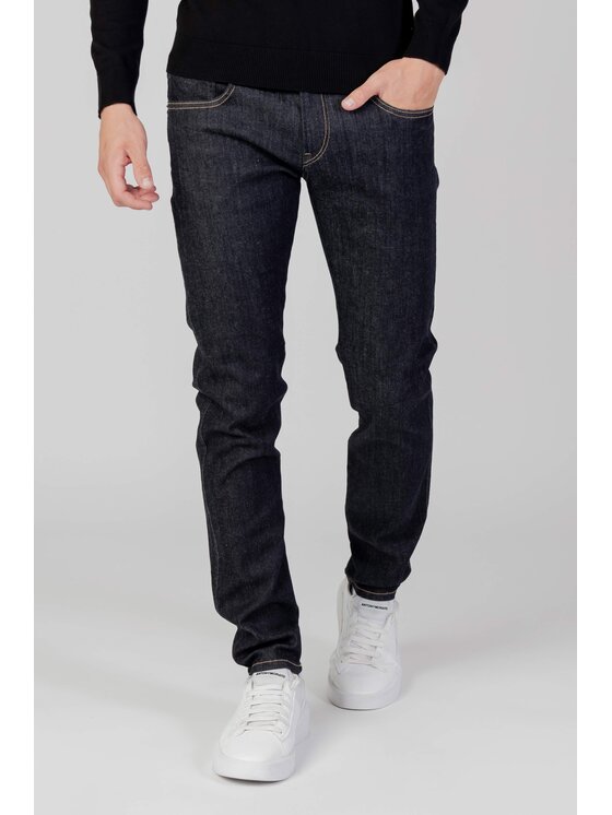 REPLAY Replay Jeansy ANBASS Niebieski Slim Fit