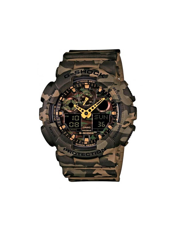 G-Shock G-Shock Часовник GA-100CM-5AER Кафяв