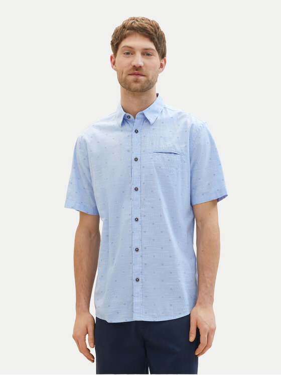 Tom Tailor Tom Tailor Cămașă 1040138 Albastru Regular Fit