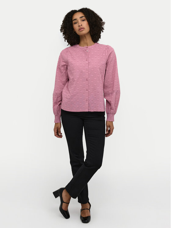 Kaffe Kaffe Сорочка Enya 10509091 Рожевий Regular Fit