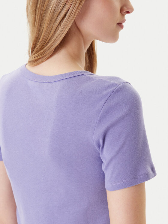 United Colors Of Benetton United Colors Of Benetton T-krekls 3GA2E16A2 Violets Regular Fit