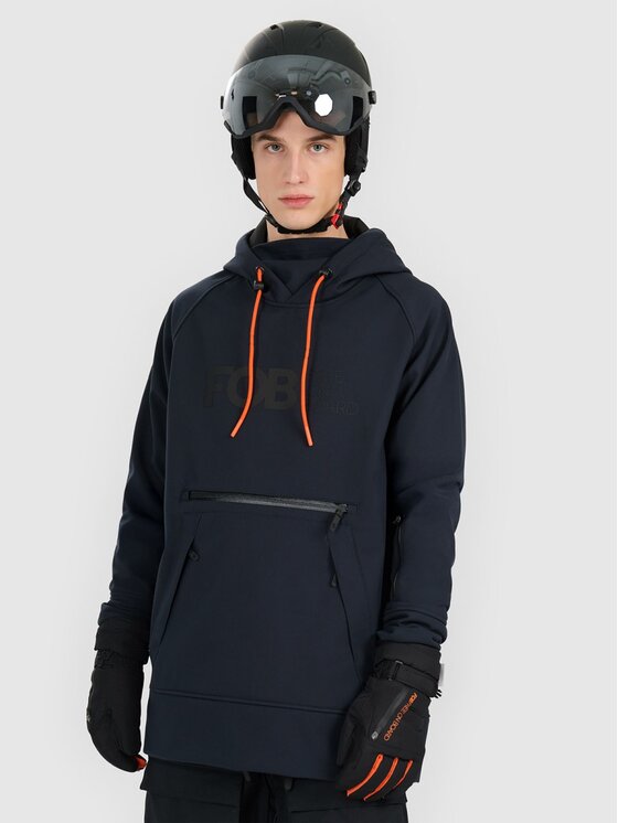 4F 4F Giacca da snowboard 4FRAW25TSOFM509-20S Nero Regular Fit