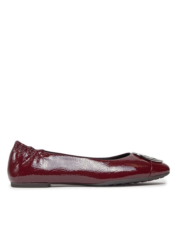 Tory Burch Tory Burch Μπαλαρίνες Claire Cap-Toe Ballet 156159 Μπορντό