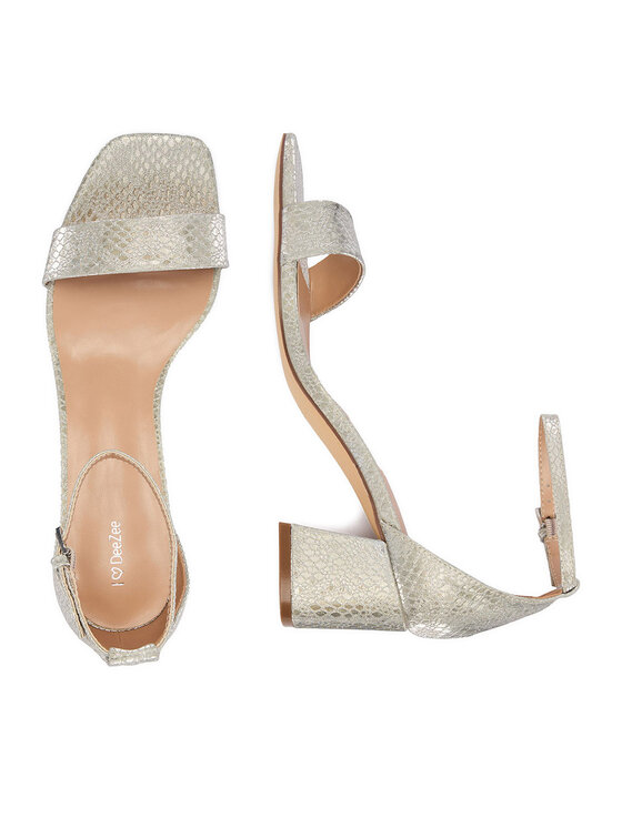 DeeZee DeeZee Sandali CEO-HJY0223010-1 Argento