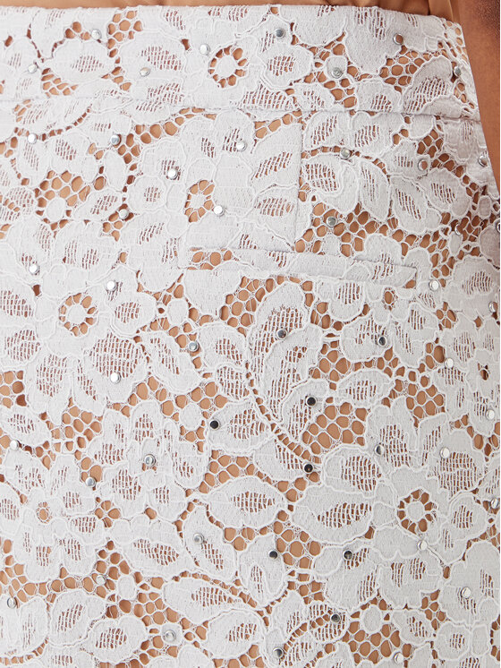 MICHAEL Michael Kors MICHAEL Michael Kors Minigonna MS570HIGTA Bianco Regular Fit