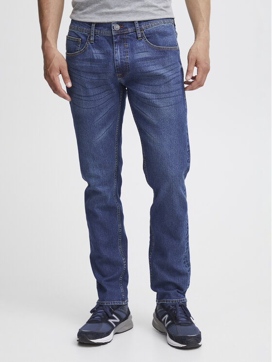 Blend Džínsy 20715705 Modrá Slim Fit