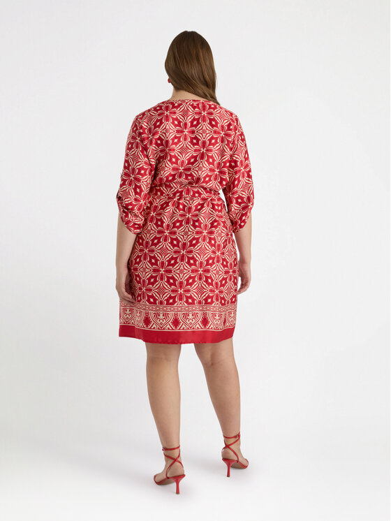 Fiorella Rubino Fiorella Rubino Vestito da giorno 7066T001710N0V6 Rosso A-Line Fit