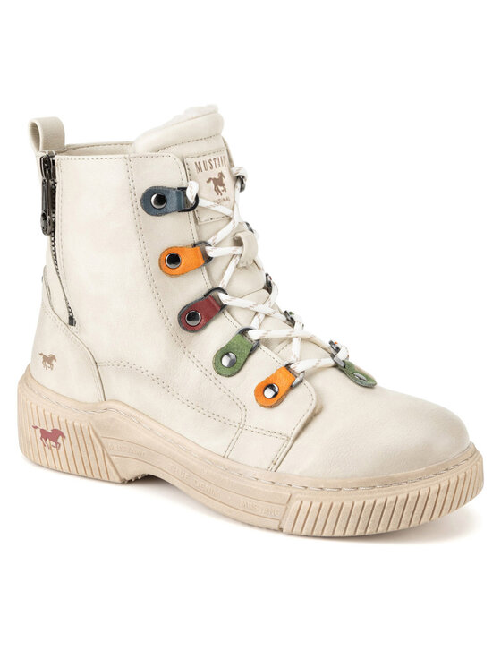 Mustang Mustang Stiefeletten 1436-601 Beige