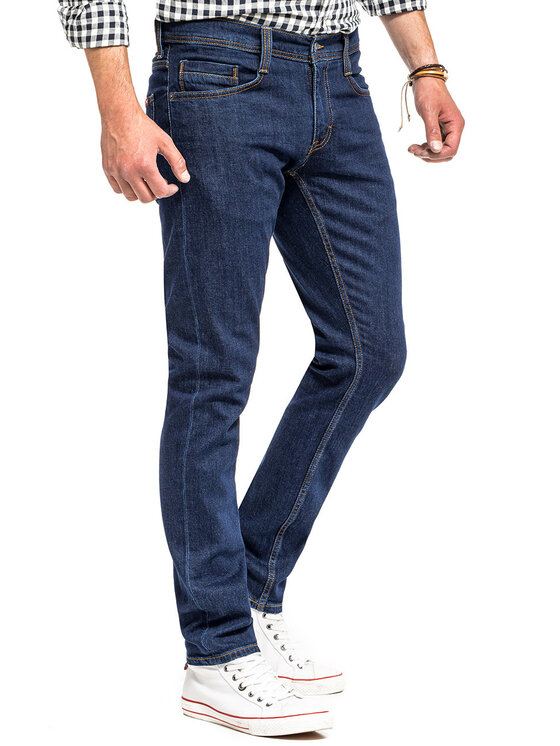 Mustang Mustang Jeansy OREGON TAPERED Niebieski Slim Fit