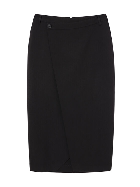 TATUUM Tatuum Midi sukně MERKE Černá Classic Fit