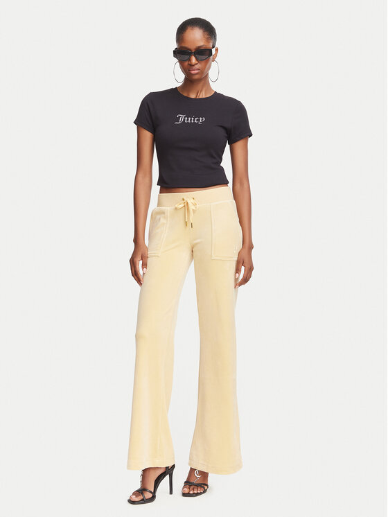 Juicy Couture Juicy Couture Sportinės kelnės Layla JCSEBJ001G Rožinė Regular Fit