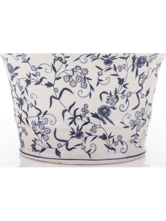 MIAhome MIAhome Kwietnik Osłonka porcelanowa GHARA-VII Biały