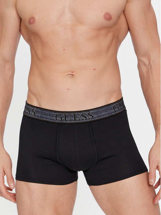 Guess Guess Set 3 parov boksaric U4RG33 K6YW0 Črna