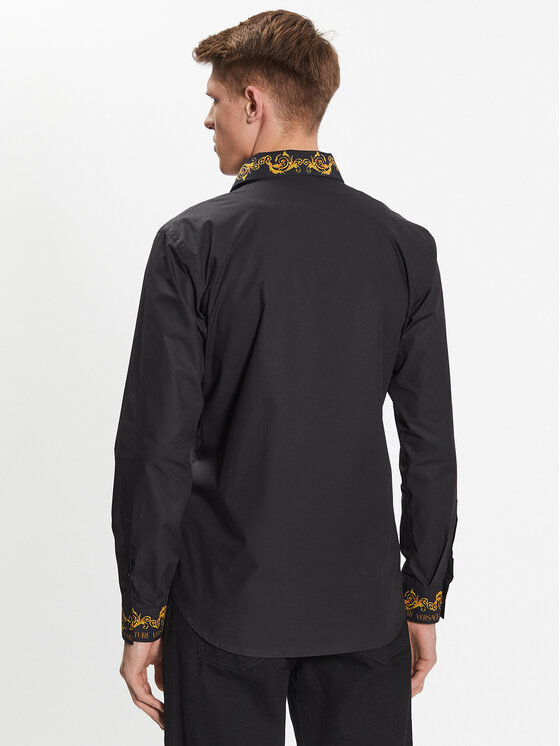 Versace Jeans Couture Versace Jeans Couture Сорочка 74GAL2SB Чорний Regular Fit