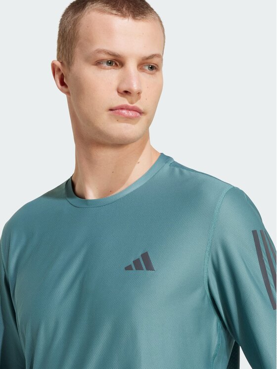 adidas adidas Koszulka techniczna 126443 Niebieski jasny Regular Fit