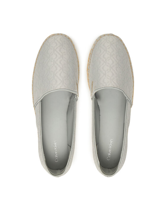 Calvin Klein Calvin Klein Espadrilles Flat Espadrille - Jacq HW0HW02467 Grau