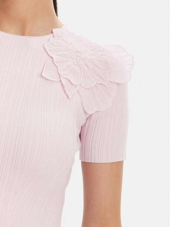 Elisabetta Franchi Elisabetta Franchi Светр MK-55B-51E2 Фіолетовий Slim Fit