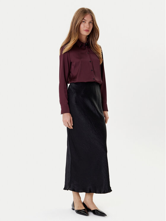 Marella Marella Srajca Naples 2525116051 Bordo rdeča Regular Fit