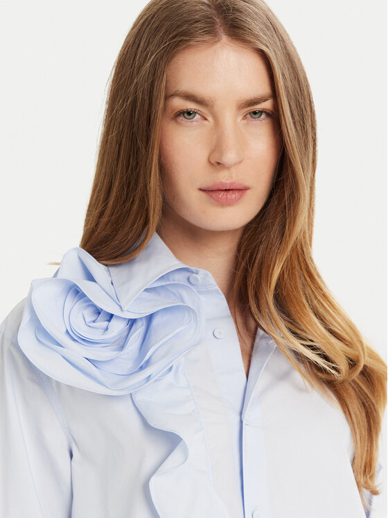 Marella Marella Cămașă Ketch 2513111101 Albastru celest Regular Fit